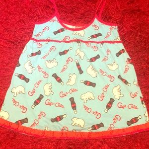 Coca-Cola pajama top